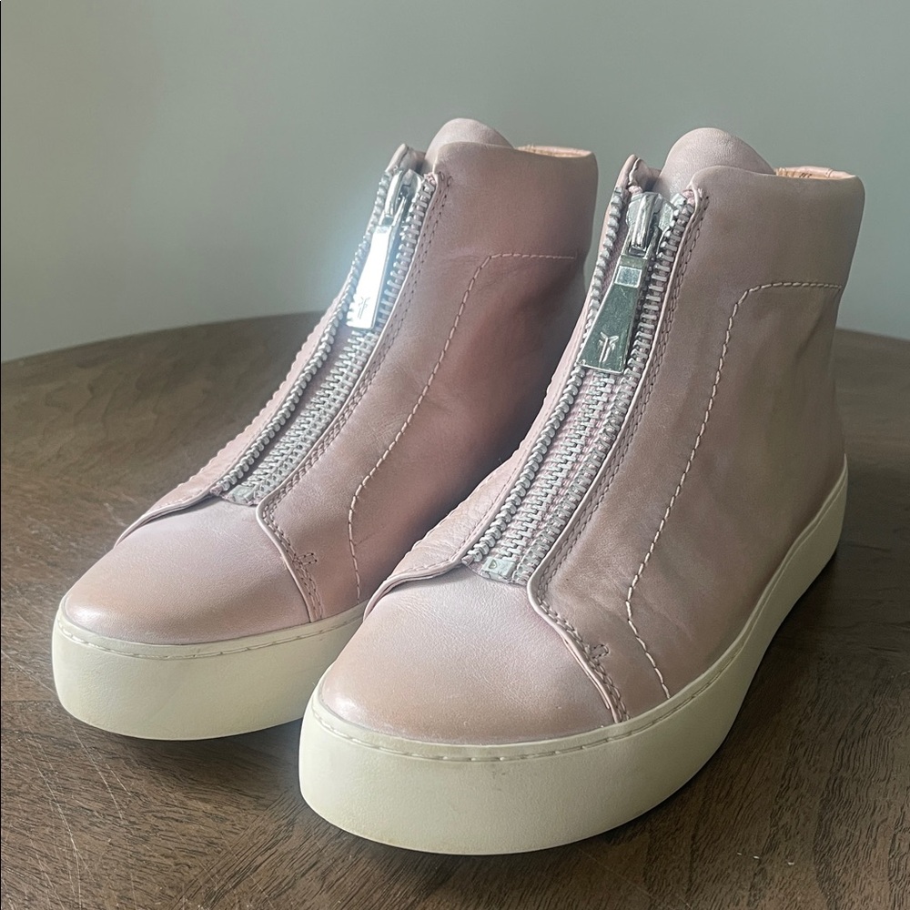 Women's Frye Lena Zip Hightop Sz 8